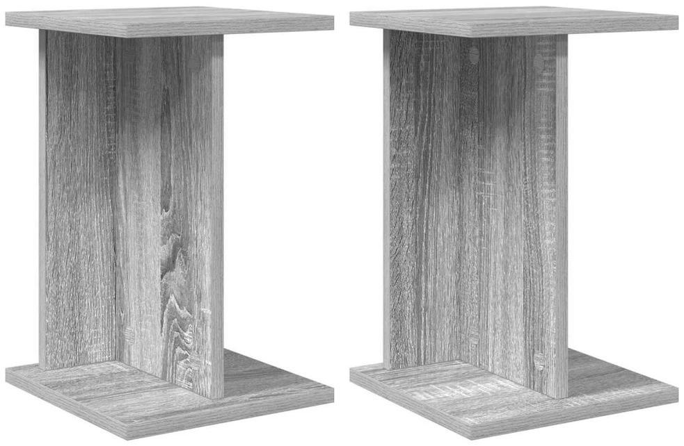 Augalų stovas 2 vnt. Pilka Sonoma 25 x 25,5 x 40,5 cm