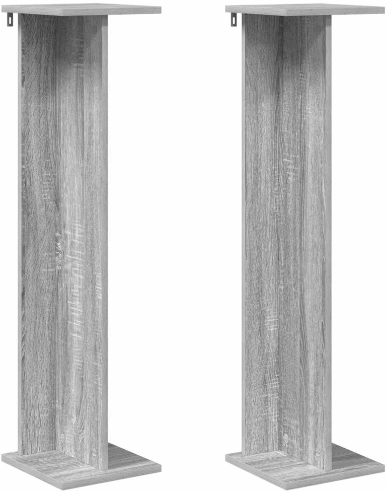 Augalų stovas 2 vnt. Pilka Sonoma 25 x 25,5 x 100,5 cm