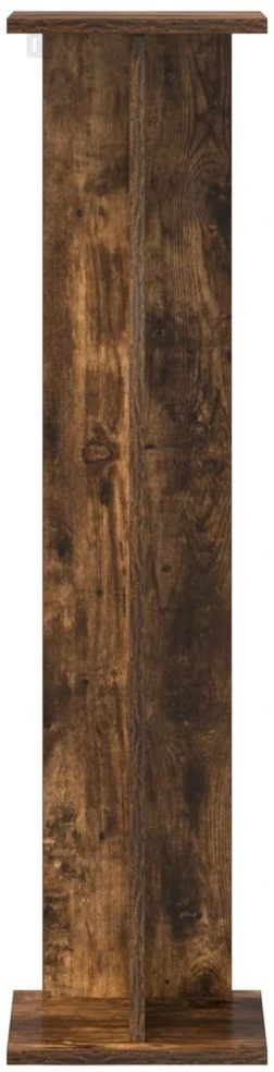 Augalų stovas 2 vnt. Dūminio ąžuolo 25 x 25,5 x 100,5 cm