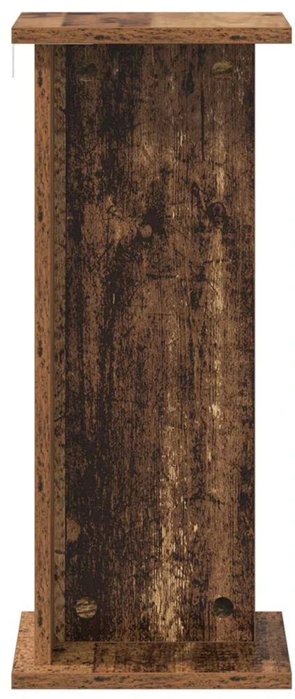 Augalų stovas 2 vnt. Sendintos medienos 25 x 25,5 x 60,5 cm