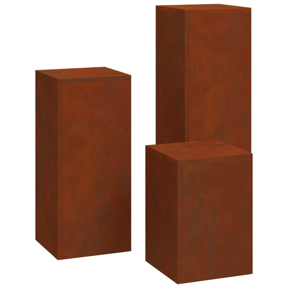 Augalų stovas 3 pcs Rūdijanti