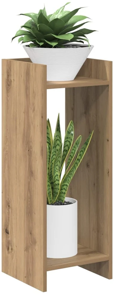 Augalų stovas Artisano ąžuolo 30 x 30 x 80 cm Apdirbta mediena