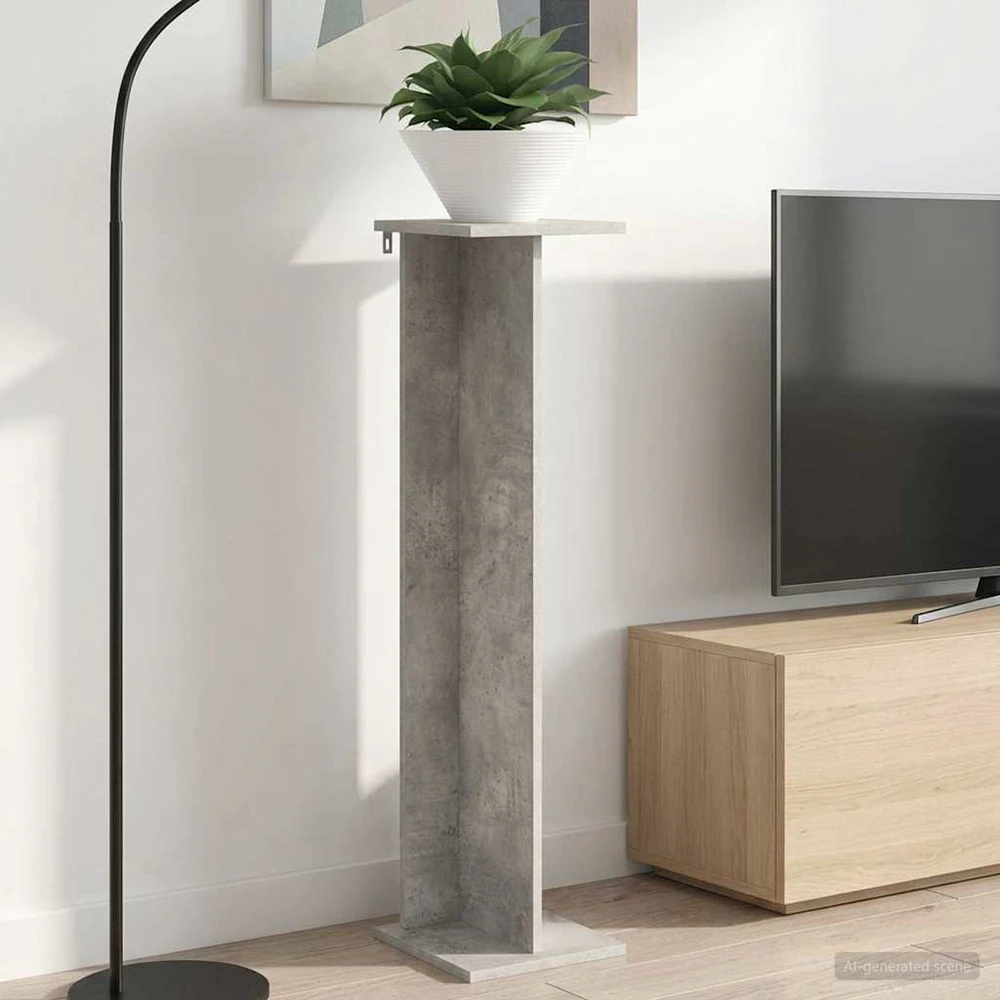 Augalų stovas Betono Pilka 25 x 255 x 1005 cm