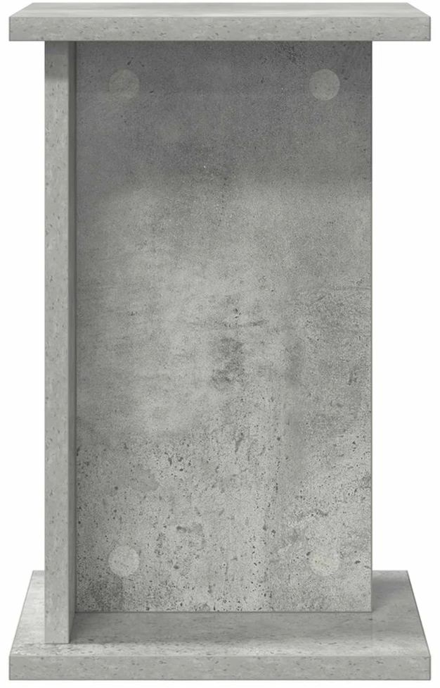 Augalų stovas Betono pilka 25 x 25,5 x 40,5 cm Apdirbta mediena