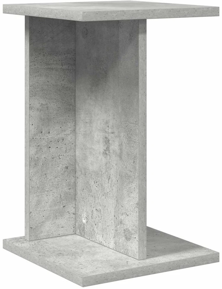 Augalų stovas Betono pilka 25 x 25,5 x 40,5 cm Apdirbta mediena