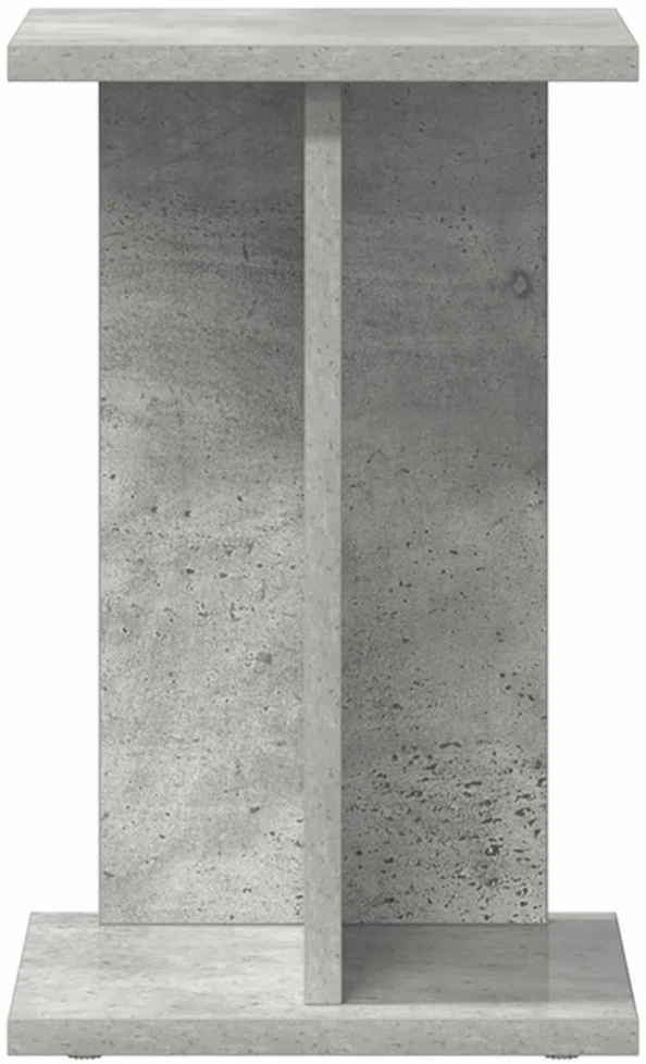 Augalų stovas Betono pilka 25 x 25,5 x 40,5 cm Apdirbta mediena