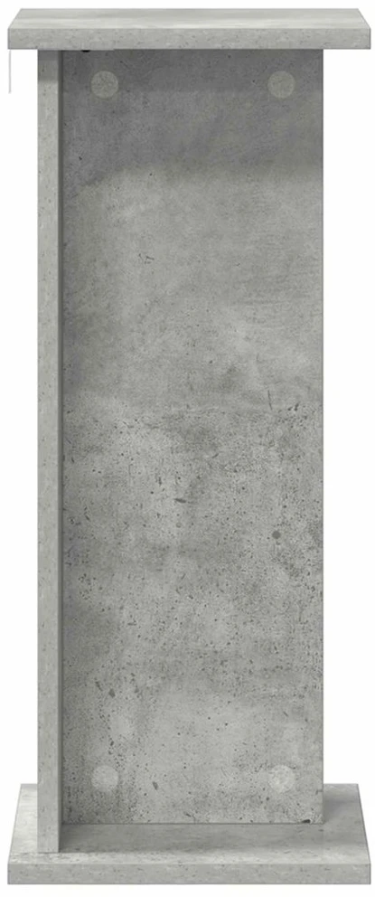 Augalų stovas Betono pilka 25 x 25,5 x 60,5 cm Apdirbta mediena
