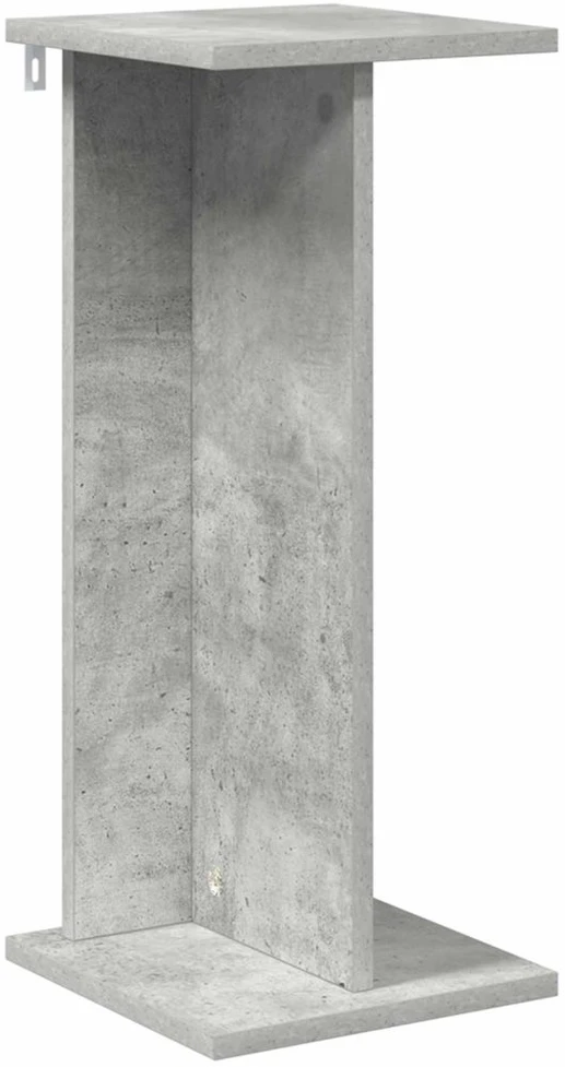 Augalų stovas Betono pilka 25 x 25,5 x 60,5 cm Apdirbta mediena