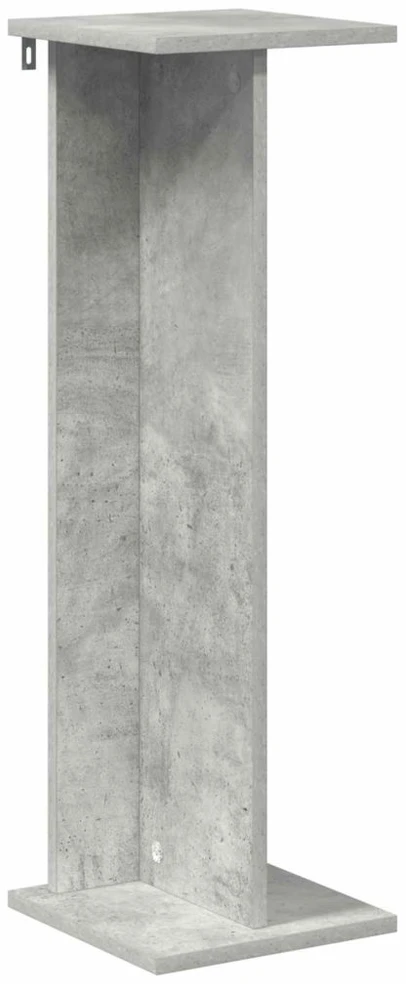 Augalų stovas Betono pilka 25 x 25,5 x 80,5 cm Apdirbta mediena