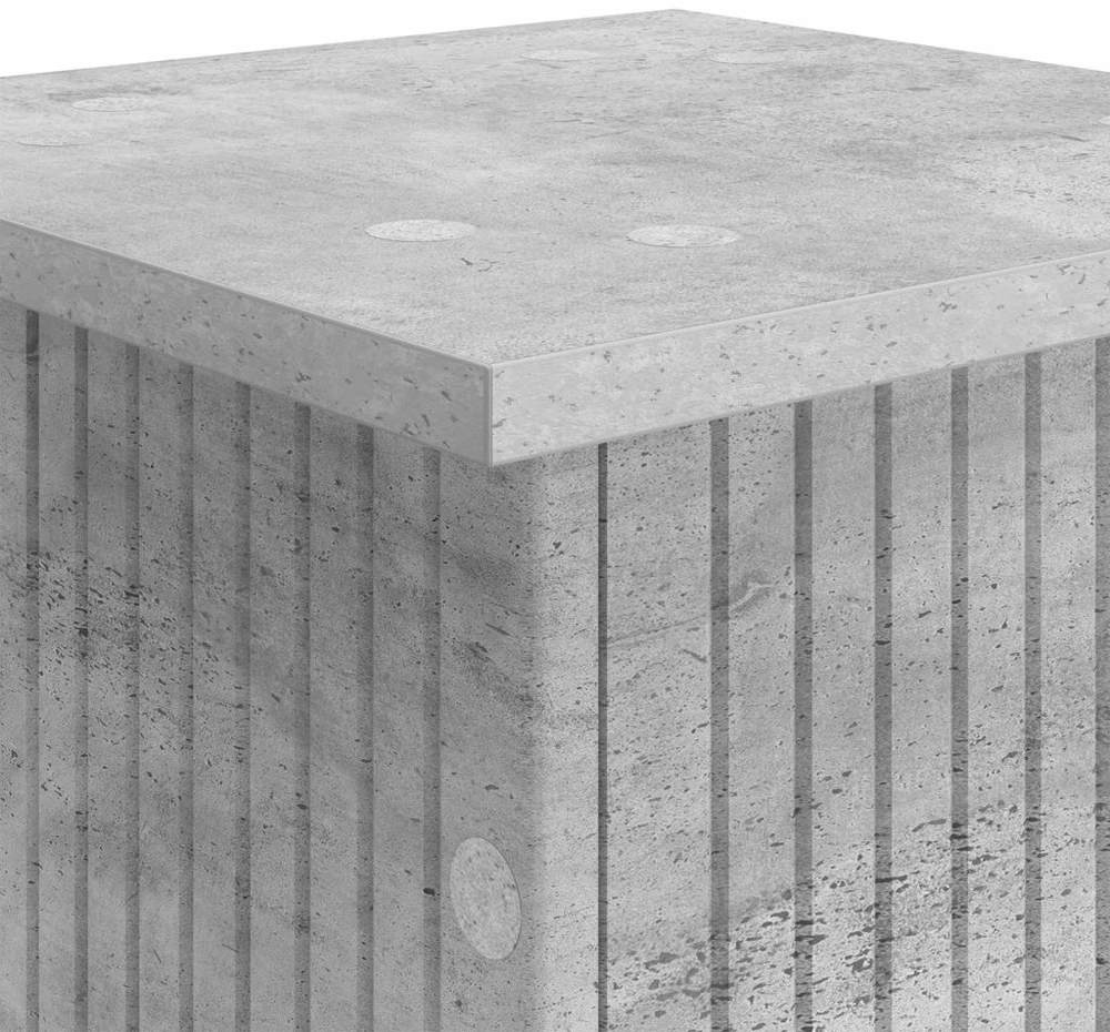Augalų stovas Betono pilka 30,5 x 30 x 60,5 cm Apdirbta mediena