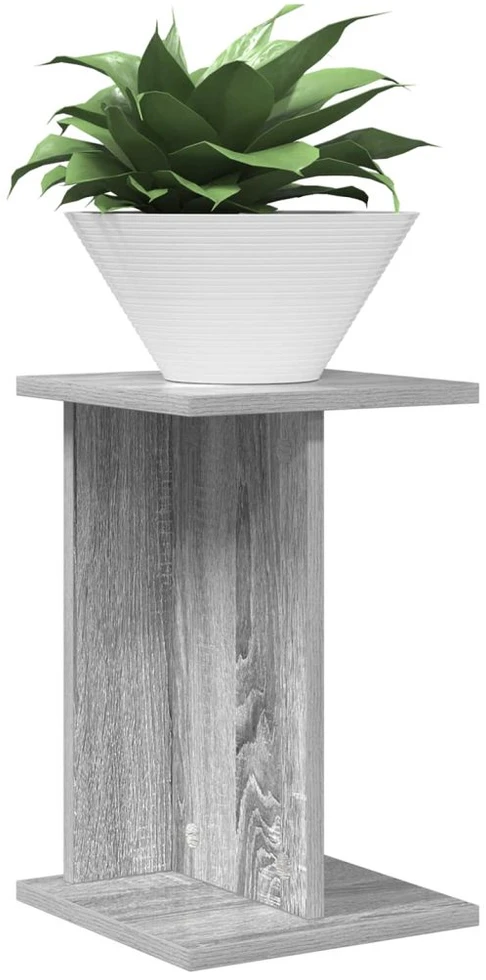 Augalų stovas Pilka Sonoma 25 x 25,5 x 40,5 cm Apdirbta mediena
