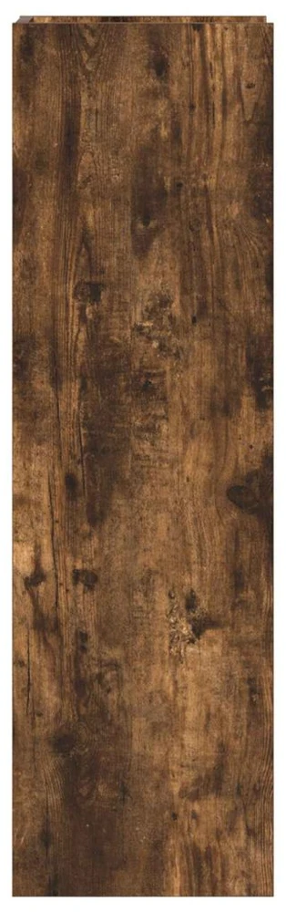Augalų stovas Dūminio ąžuolo 30 x 30 x 100 cm Apdirbta mediena