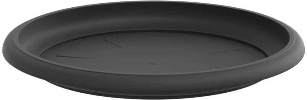 Augalų vazonai 24 pcs Juoda Ø 26 x 21.5 cm Plastmasė