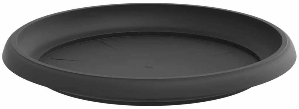 Augalų vazonai 24 pcs Juoda Ø 26 x 21.5 cm Plastmasė