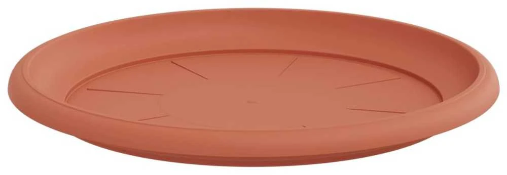 Augalų vazonai 6 vnt. Raudona plyta Ø 39 x 32 cm Plastmasė