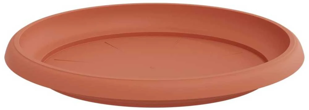 Augalų vazonai 6 pcs Raudona plyta Ø 26 x 21.5 cm Plastmasė