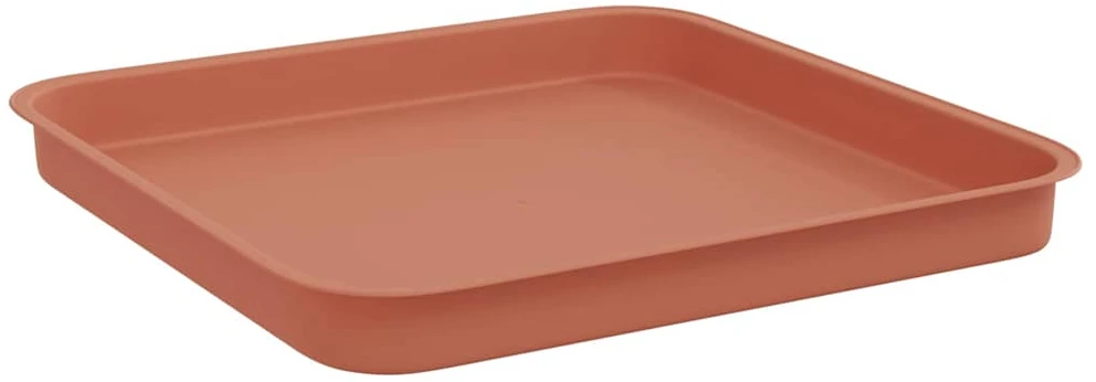 Augalų vazonai 6 vnt. Raudona plyta Plastmasė