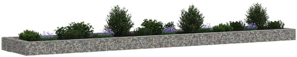 Aukštas gabiono lovelis, 500x100x20cm, galvanizuotas plienas