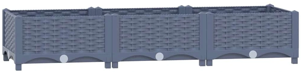 Aukštas lovelis, 120x40x23cm, polipropilenas