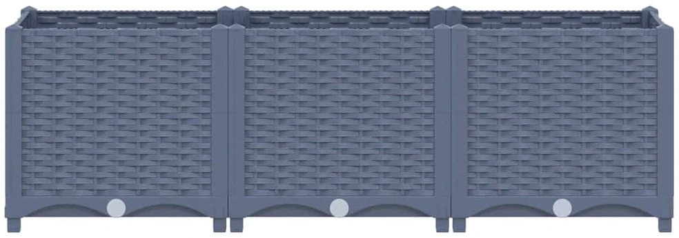 Aukštas lovelis, 120x40x38cm, polipropilenas