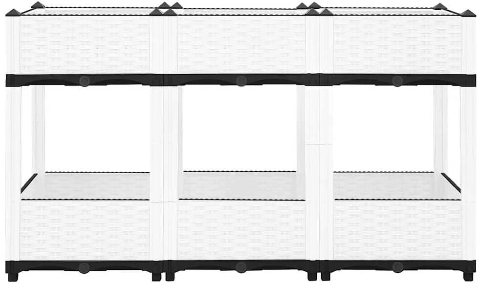 Aukštas lovelis, 120x40x71 cm, polipropilenas