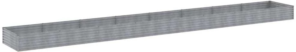 Aukštas sodo lovelis, 770x100x36cm, Corten plienas