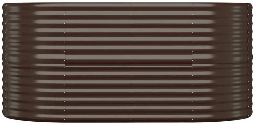 Aukštas sodo lovelis, rudas, 152x80x68cm, plienas