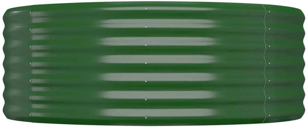 Aukštas sodo lovelis, žalias, 249x100x36cm, plienas