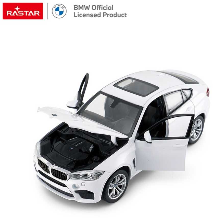 Autko Metalowe 1:24 BMW X6M Balta RASTAR