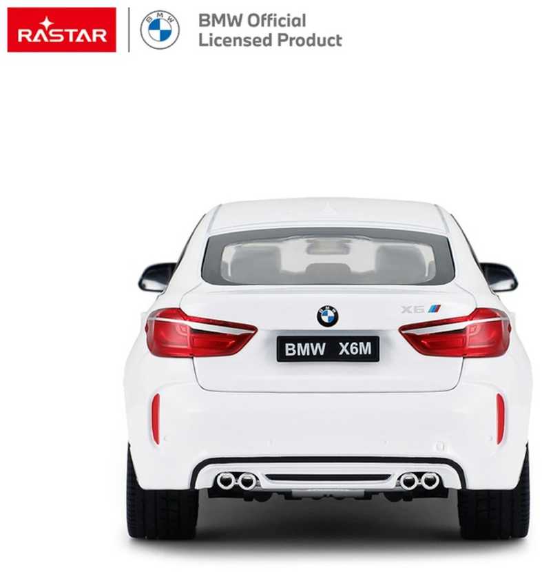 Autko Metalowe 1:24 BMW X6M Balta RASTAR