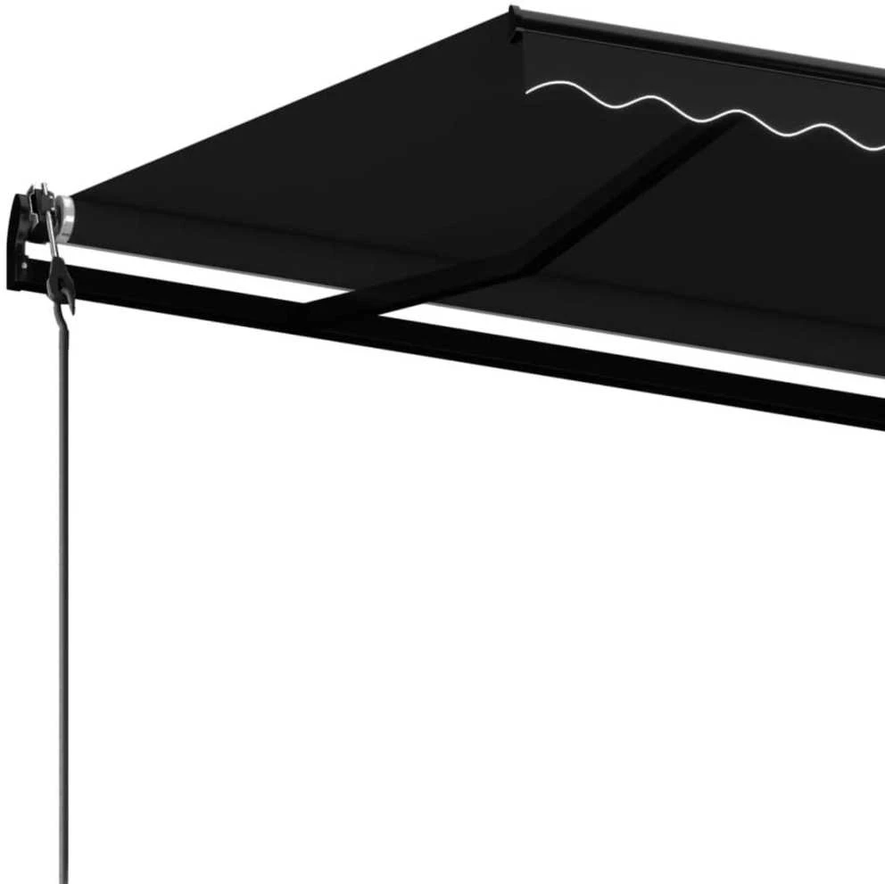 Automatinė ištraukiama markizė, antracito spalvos, 400x350cm