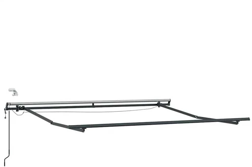 Automatinė ištraukiama markizė, antracito ir balta, 300x250cm