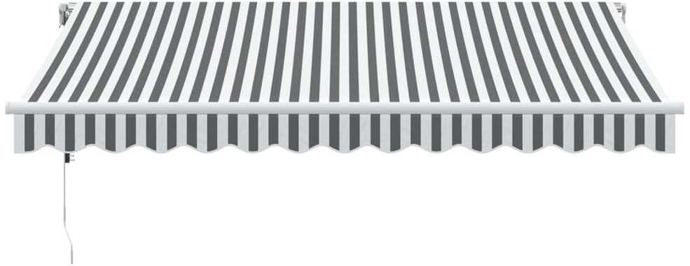 Automatinė ištraukiama markizė, antracito ir balta, 350x250cm