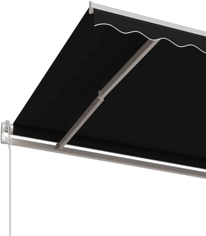 Automatinė ištraukiama markizė, antracito spalvos, 500x350cm