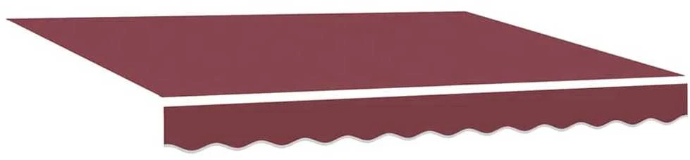 Automatinė ištraukiama markizė, bordo spalvos, 300x250cm
