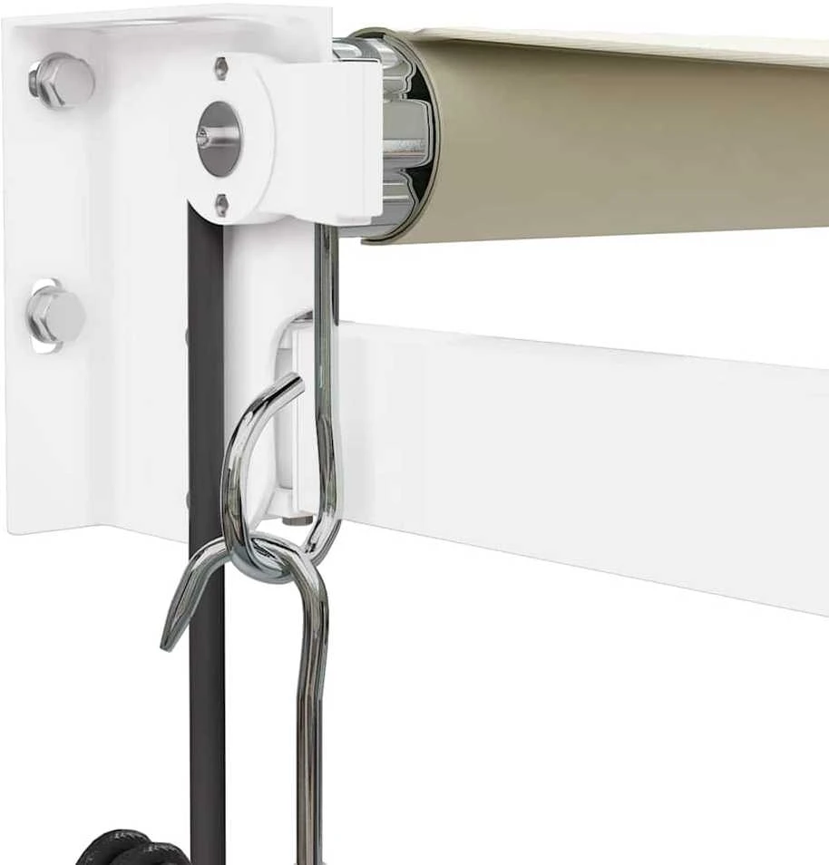 Automatinė ištraukiama markizė, kreminės spalvos, 3x2,5m
