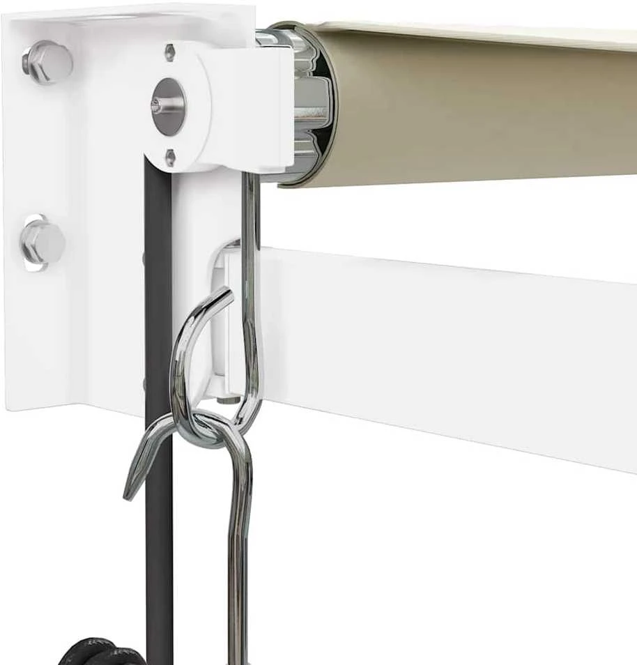 Automatinė ištraukiama markizė, kreminės spalvos, 4x3m