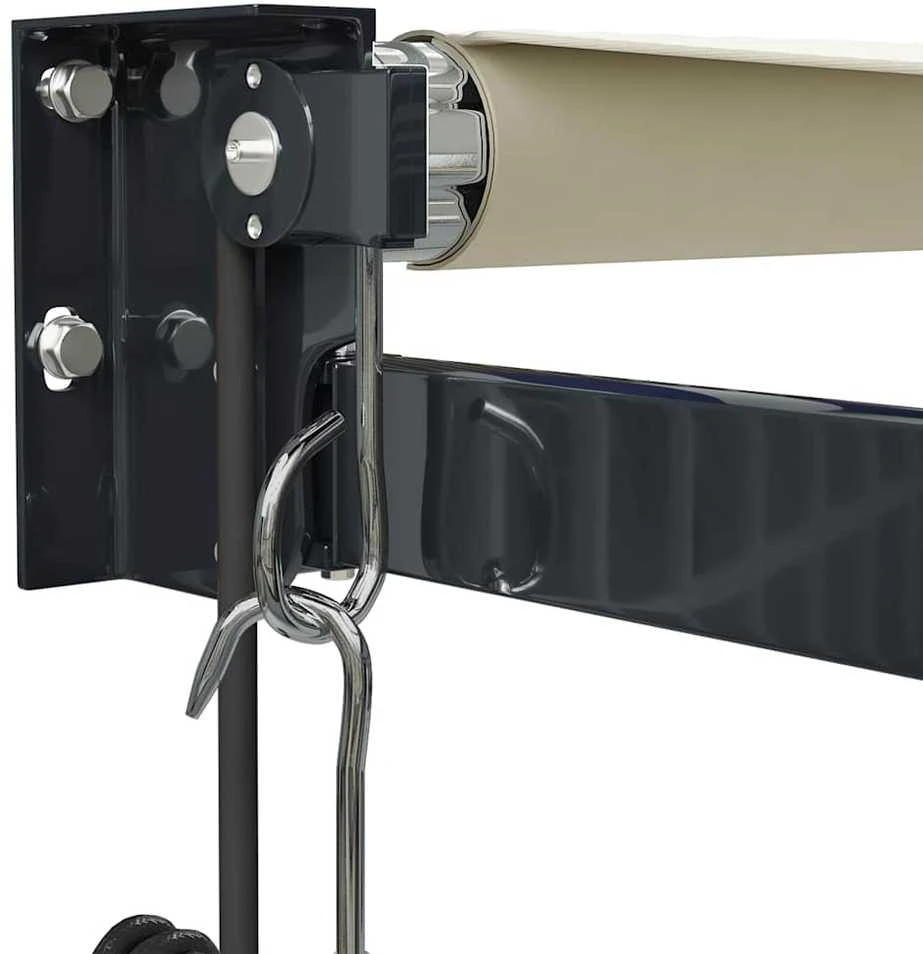 Automatinė ištraukiama markizė, kreminės spalvos, 3x2,5m