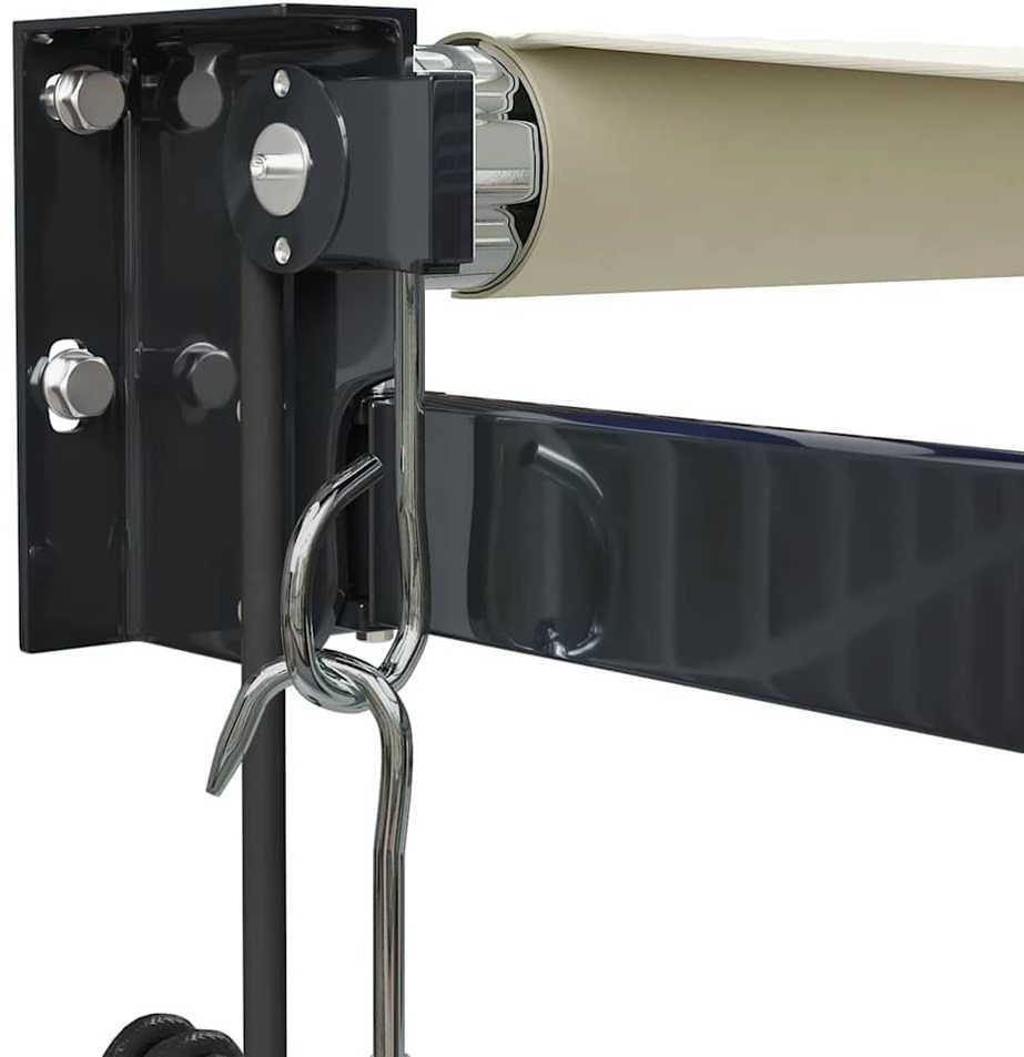Automatinė ištraukiama markizė, kreminės spalvos, 3,5x2,5m