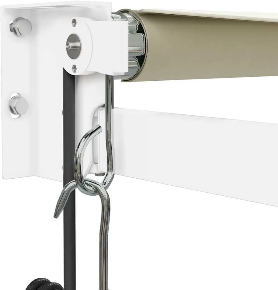 Automatinė ištraukiama markizė, kreminės spalvos, 3,5x2,5m