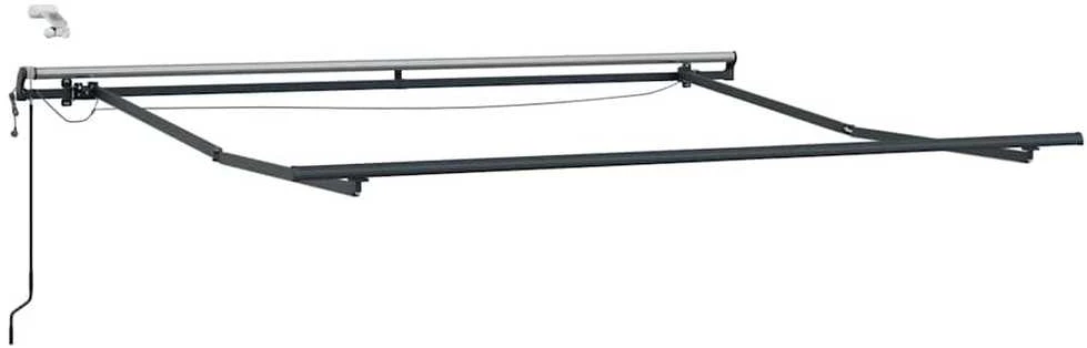 Automatinė ištraukiama markizė su LED, ruda, 300x250cm