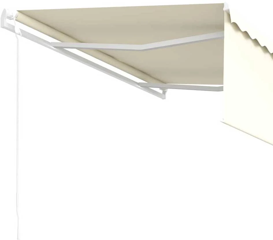 Automatiniu būdu ištraukiama markizė, kreminė, 4x3m