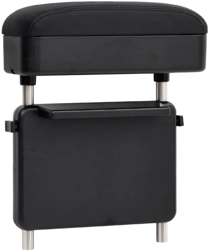 Automobilio porankis, juodas, 23x8x(30-38)cm, ABS, universalus