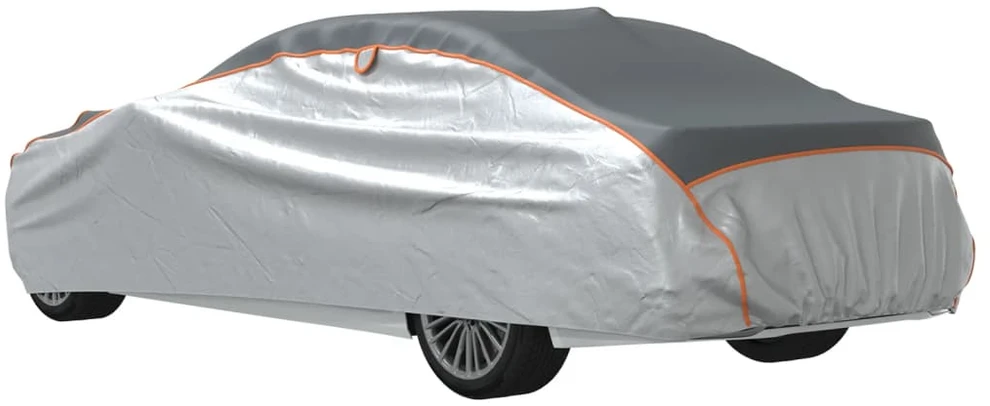 Automobilio uždangalas sedanams, pilkas ir sidabrinis, L dydžio