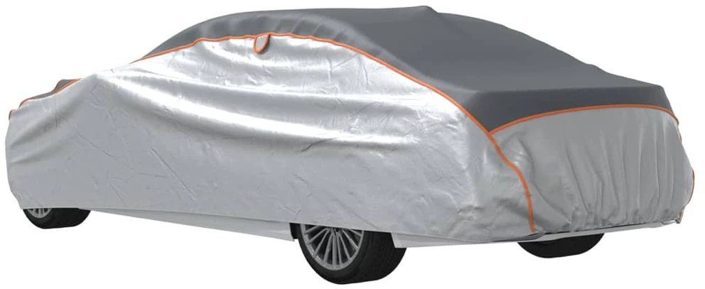Automobilio uždangalas sedanams, pilkas ir sidabrinis, S dydžio