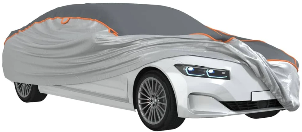 Automobilio uždangalas sedanams, pilkas ir sidabrinis, S dydžio