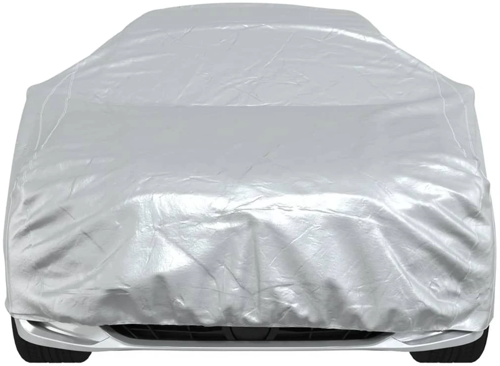 Automobilio uždangalas sedanams, sidabrinis, XXL dydžio, PEVA
