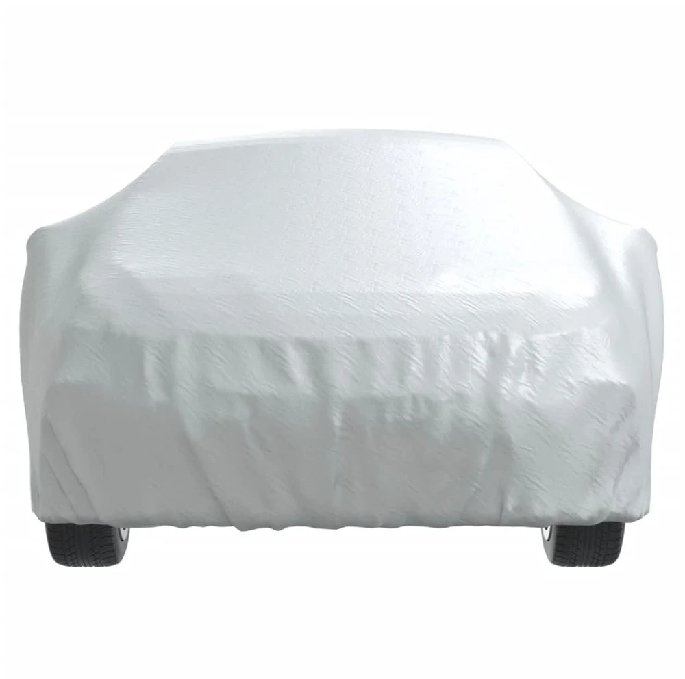 Automobilio uždangalas sedanams, sidabrinis, XL dydžio, pilnas