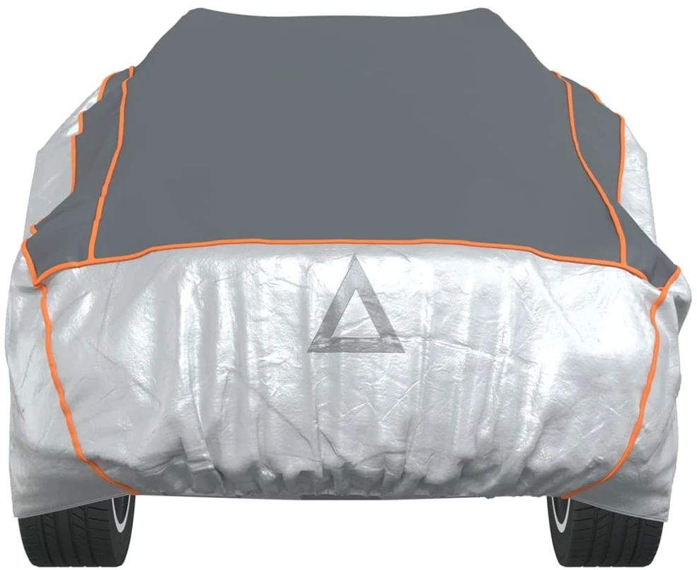 Automobilio uždangalas visureigiams, pilkas ir sidabrinis, XL