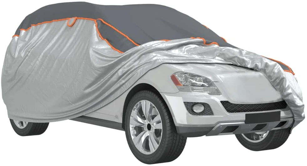 Automobilio uždangalas visureigiams, pilkas ir sidabrinis, M